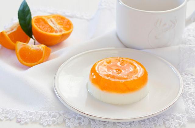 Panna cotta à l'orange - Photo par 750g