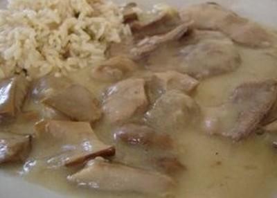 Langue de boeuf sauce madère - Photo par culotp