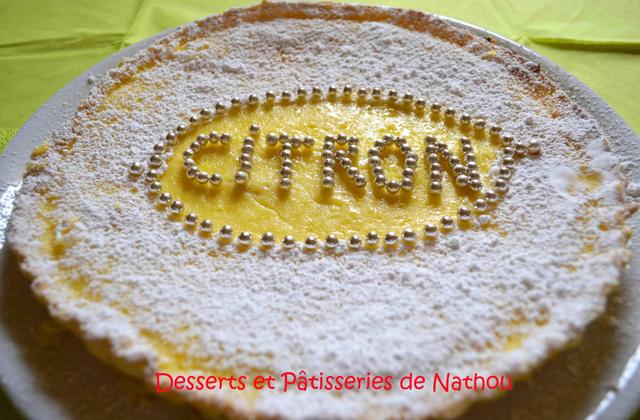 Tarte festive au citron et sucre impalpable - Photo par Communauté 750g