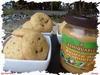 Biscuits au beurre de cacahuète - chouya