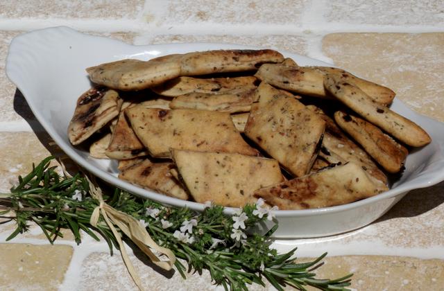 Crackers au Romarin - Photo par Cyril Leroy
