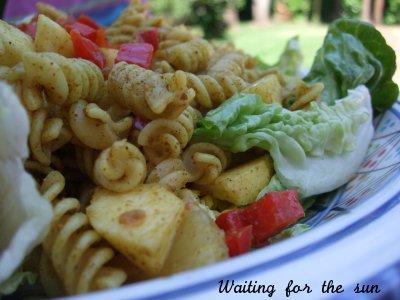 Salade de tortis au curry - Photo par christgOm