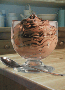 Mousse au chocolat sans sucre - Photo par agphil