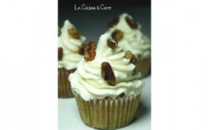 Cupcakes citrouille vanille - la cuisine caro