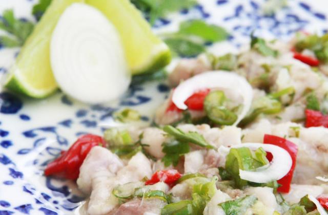 Ceviche de chinchard - Photo par Flobonneschoses