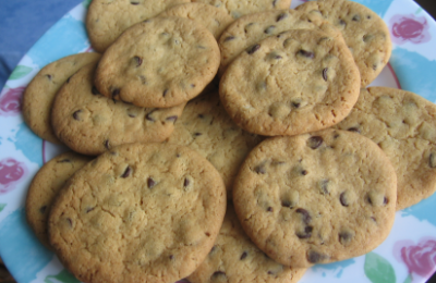 Cookies fétiches de Loli aux pépites de chocolat - Photo par la cuisine de loli