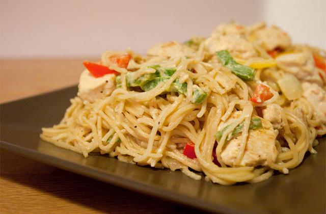 Wok poulet coco curry - Photo par Stephopoloc