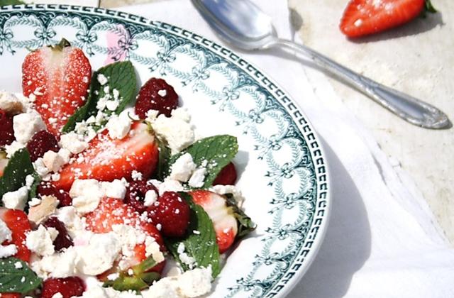 Eton mess à la fraise et framboise - Photo par chatst