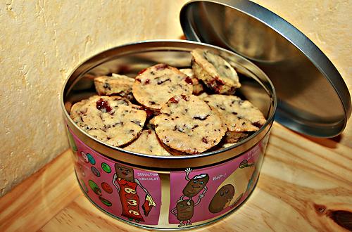 Cookies aux carambars caramel et pépites de chocolat - Photo par Aux bons p'tits prat