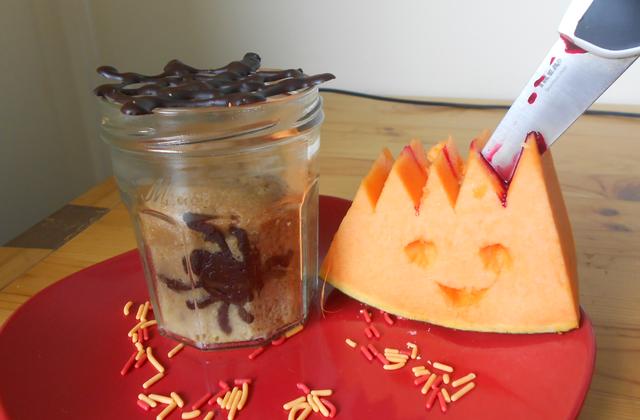 Cake terrifiant d'Halloween - Photo par kate04