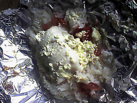 Filets de panga en papillote et à la crème - Photo par lepetitcha