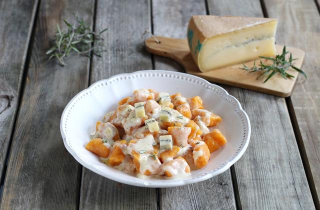 Gnocchi de potiron au Morbier - Photo par Silvia Santucci