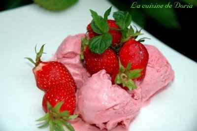 Glace à la fraise et mascarpone - Photo par doriaheimbu