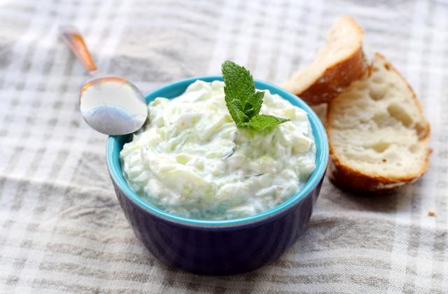 Tzatziki comme en Grèce - Photo par Silvia Santucci