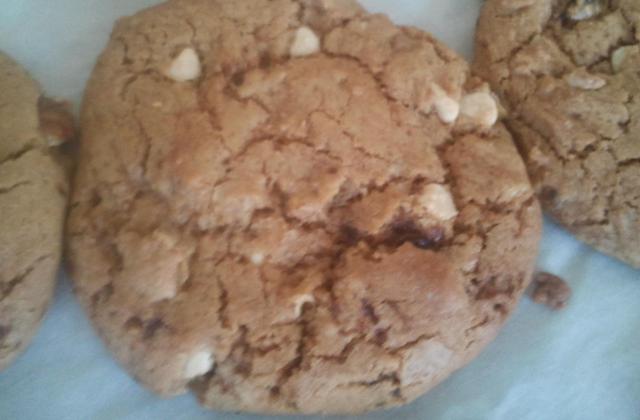 Cookies à la châtaigne et aux pépites de chocolat blanc - Photo par MyCulinaryCurriculum