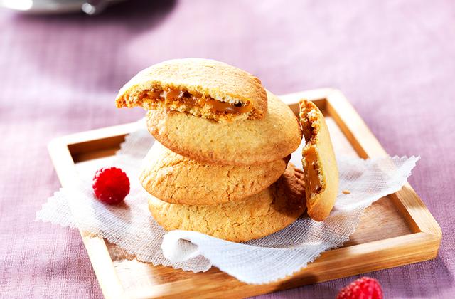 Biscuits sablés fourrés caramel au beurre salé - Photo par Vincent - 750g
