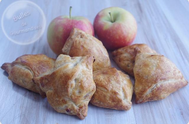 Feuilletés pommes, bananes, chocolat - Photo par Bulles de Gourmandises