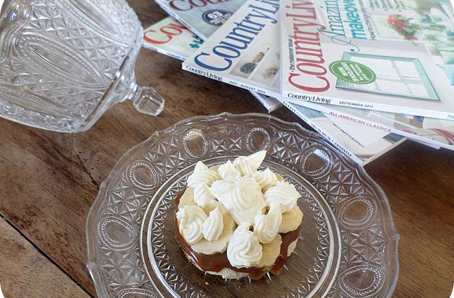 Tartine british banoffee - Photo par La petite cuisine de Sabine