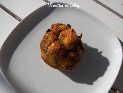 Muffins aux fanes de radis, gorgonzola au mascarpone - Photo par recettL