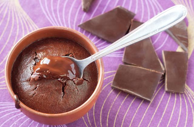 Coulant au chocolat cœur caramel - Photo par 750g