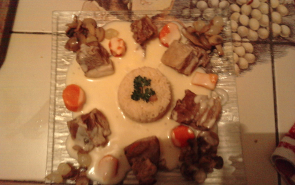 Blanquette de veau à l'ancienne économique - Photo par davcaza