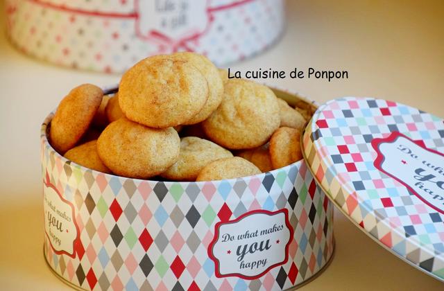 Snickersdoodles à la cannelle - Photo par Ponpon