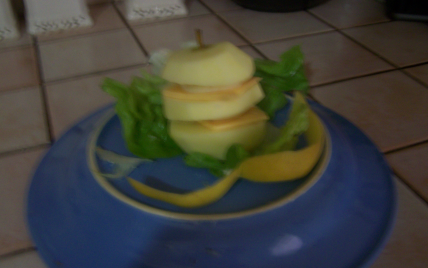 Pomme pyramide fromage - Photo par babasp