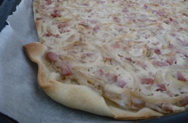 Recette de la Flammekueche à ma façon (pas à pas) - Photo par chouya