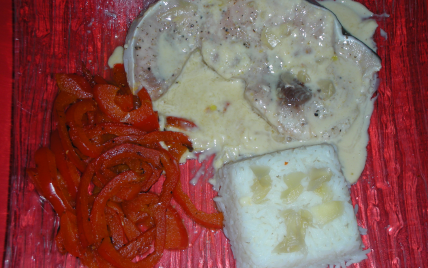 Steak de requin ou de veau de mer sauce gingembre - Photo par oliviaw
