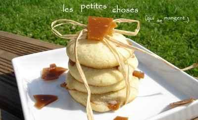 Cookies moelleux aux éclats de caramel au beurre salé - Photo par bailloj