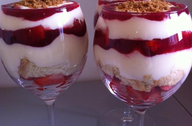 Mon tiramisu fraises - Photo par jess974