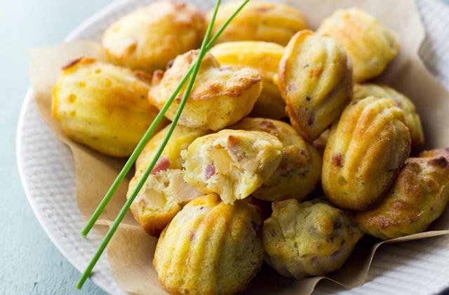 Mini Madeleines ananas et lardons - Photo par StMamet
