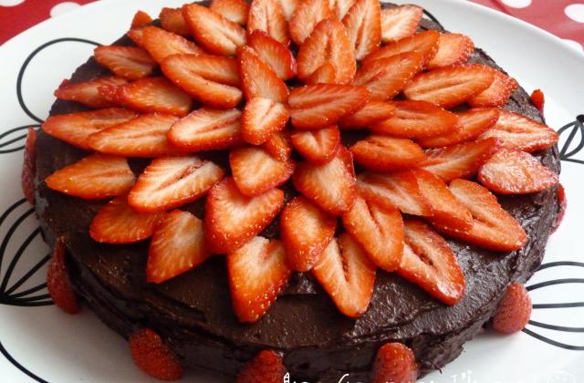 Recette Gateau Tentation Chocolat Fraises 750g