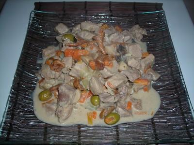 Sauté de porc aux girolles et cèpes - Photo par jlauree
