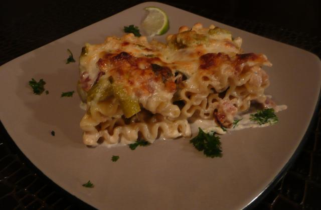 Roulés de lasagne au saumon - Photo par gozigo