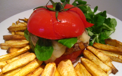 Burger allégé - Photo par noviceencuisine