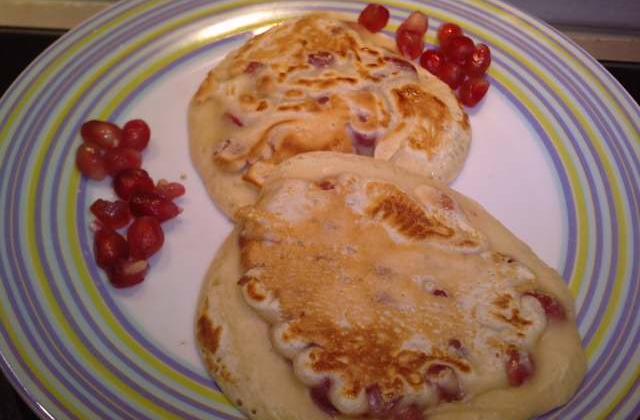 Pancakes à la grenade - Photo par kornichon