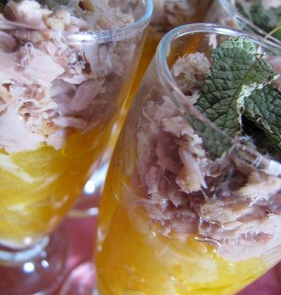 Salade d'orange au thon - Photo par elyza9