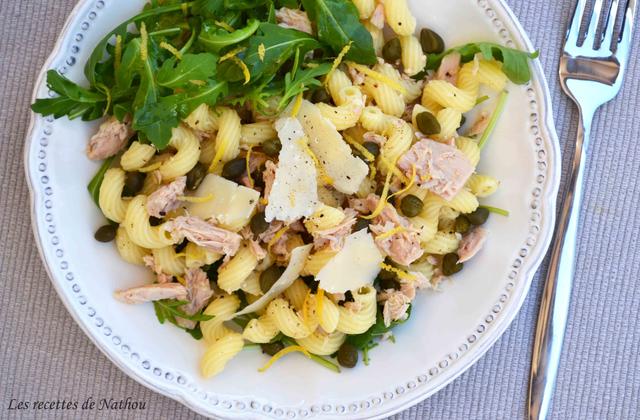Salade de pâtes au thon et au citron - Photo par Invité