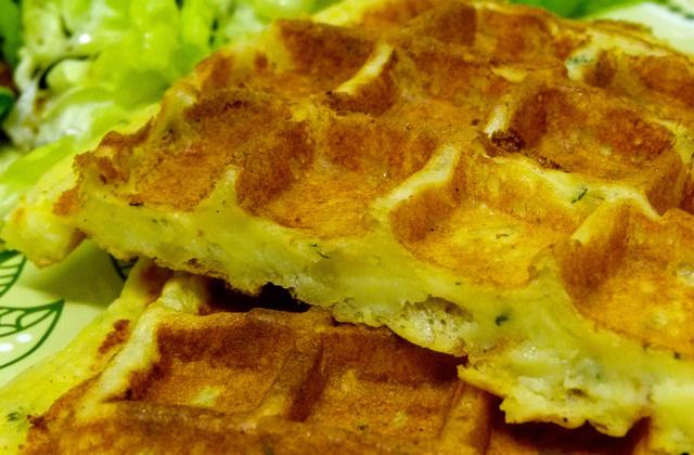 Gaufre tartiflette - Photo par LesGourmandIngrid