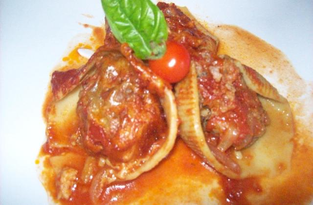 Conchiglioni farcies - Photo par dalyz