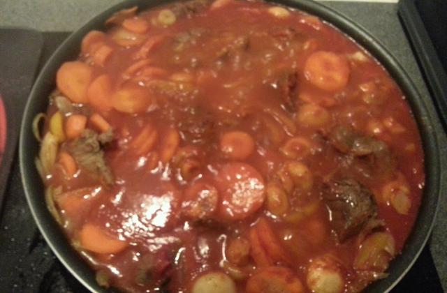 Bœuf aux légumes - Photo par Communauté 750g