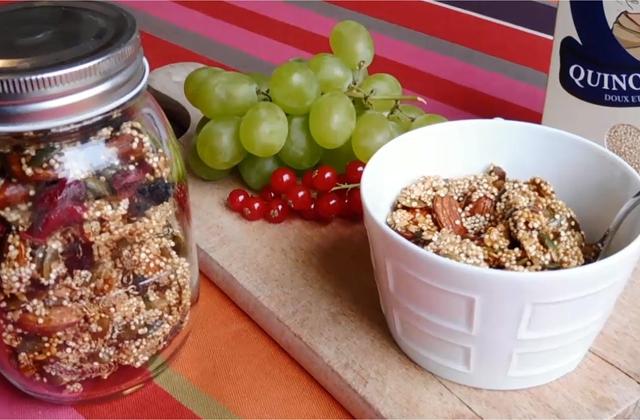 Granola de quinoa - Photo par Quinola Mothergrain