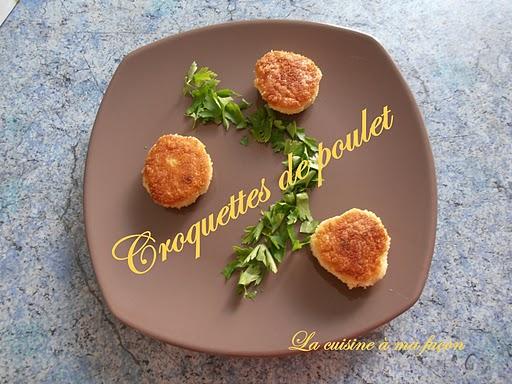Croquettes de poulet au piment d'Espelette - Photo par nadège18