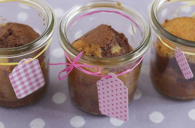 Diaporama "10 cadeaux gourmands à offrir en bocaux" - Des cakes en