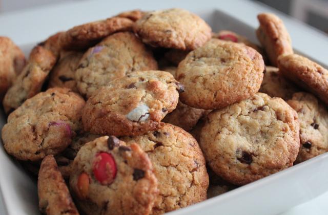 Cookies aux smarties faciles et rapides - nezida
