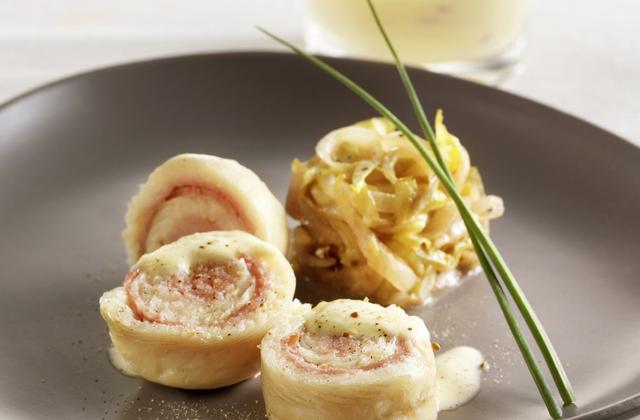 Médaillon de sole et fondue d'endives - Photo par Pavillon France