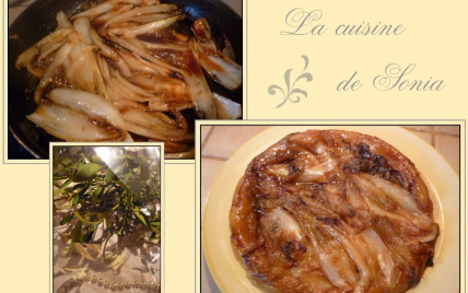Tarte Tatin d"endive au miel - Photo par champs8