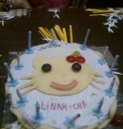 Gâteau Hello Kitty pour anniversaire - makili