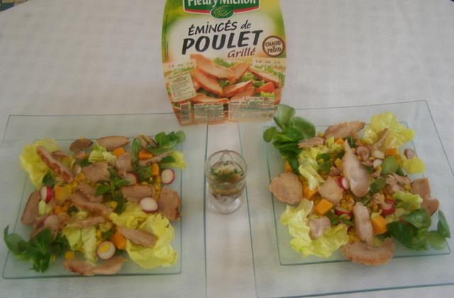 Salade ensoleillée couleur Eté - findv